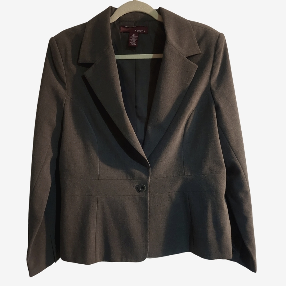 Womens Grey Blazer by Merona